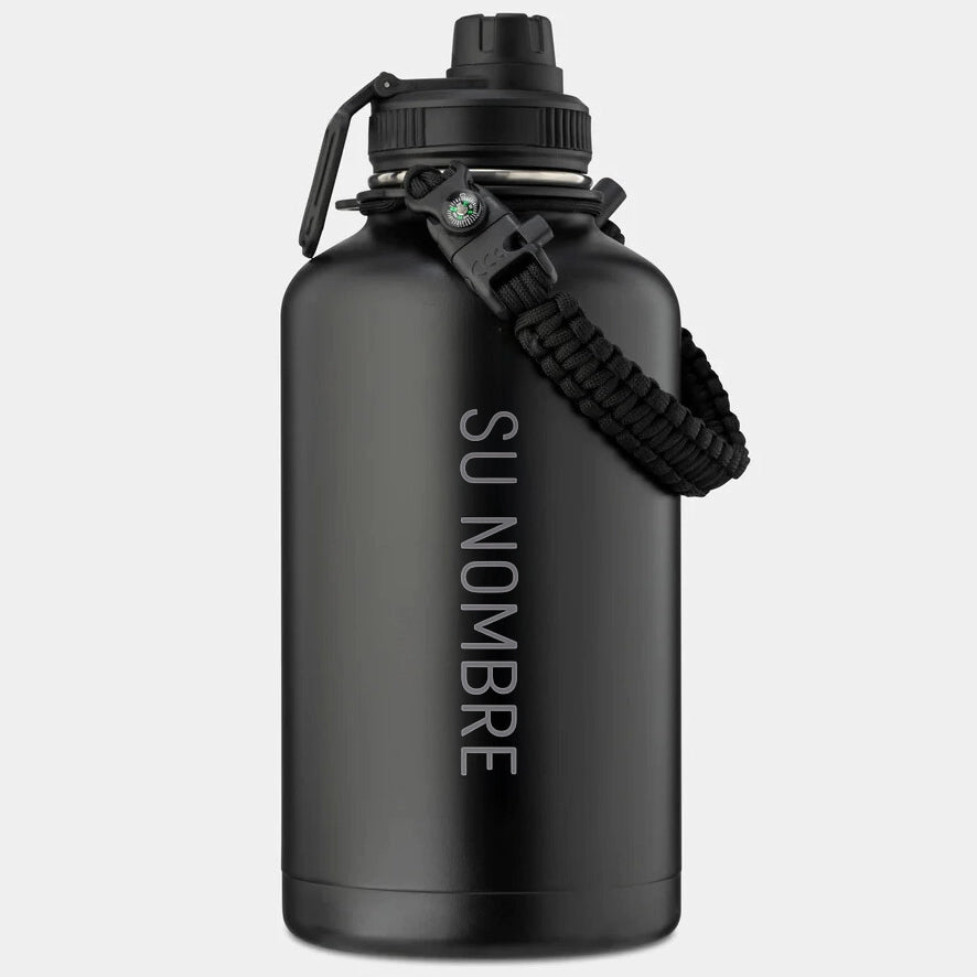 Botella Térmica Premium Gympack 3750ml - Personalizada Nombre