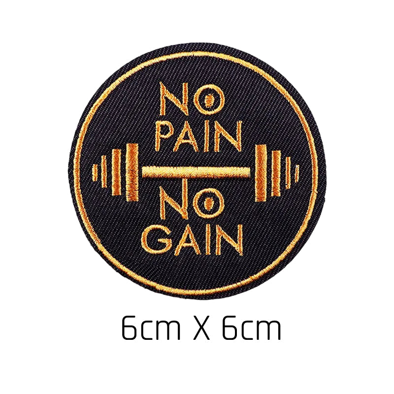 Parche "No Pain No Gain"