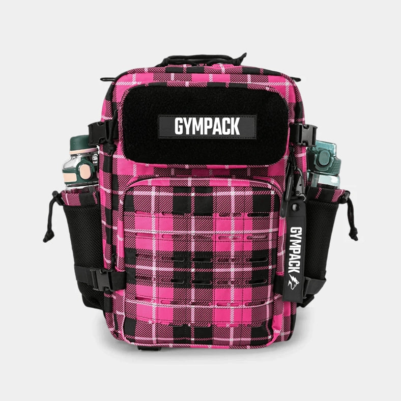 Gympack Pro 25L Rosa Cuadros