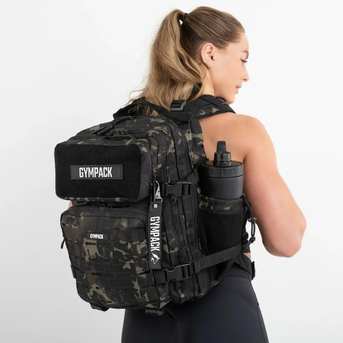 Gympack Pro 25L Negra Camo