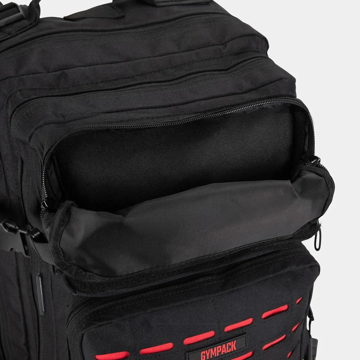 Gympack Pro 50L Negra y Roja