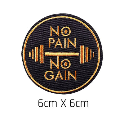 Parche "No Pain No Gain"