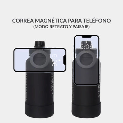 Botella Térmica Magsafe Gympack 650ml Negra